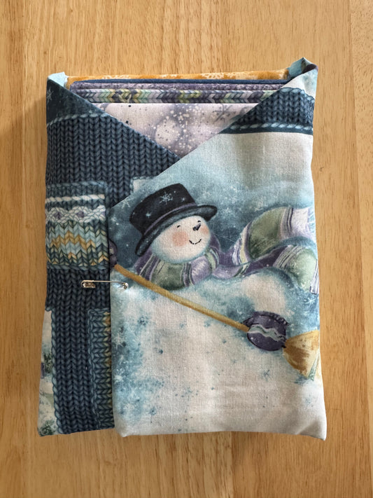 Snow Show Panel (Lavender) Quilt Kit