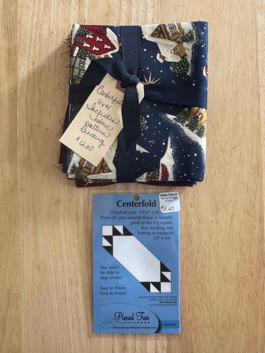 Centerfold Table Runner by Pieced Tree