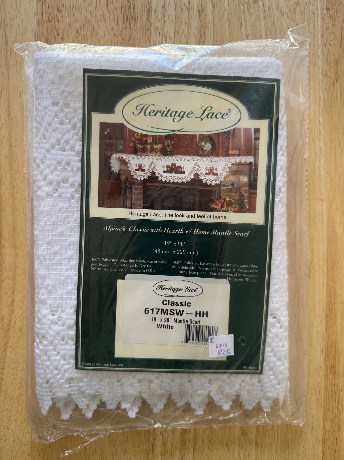 Hearth and Home Mantle Scarf