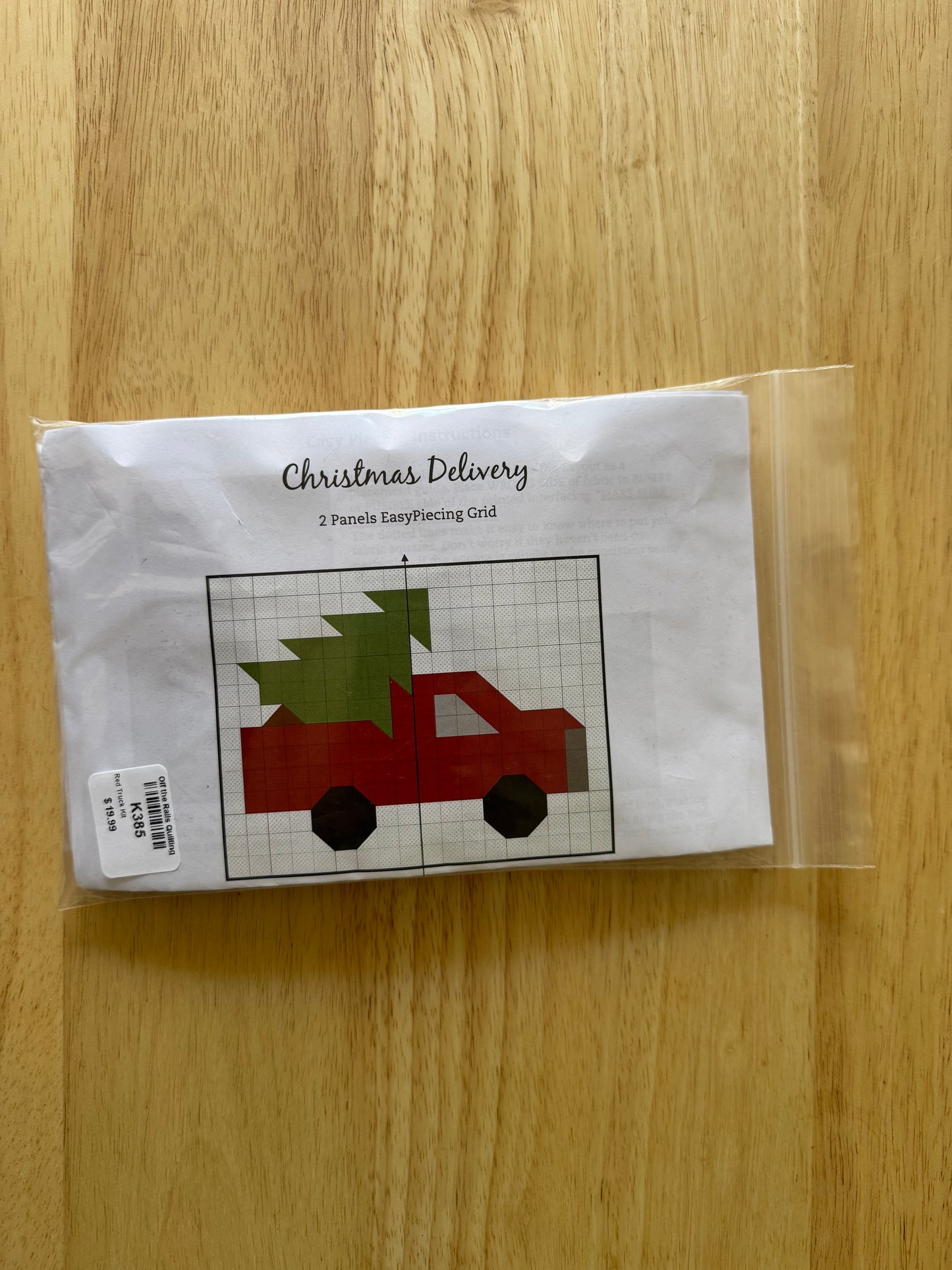 Christmas Delivery - Easy Piecing Pre-Cut Kit